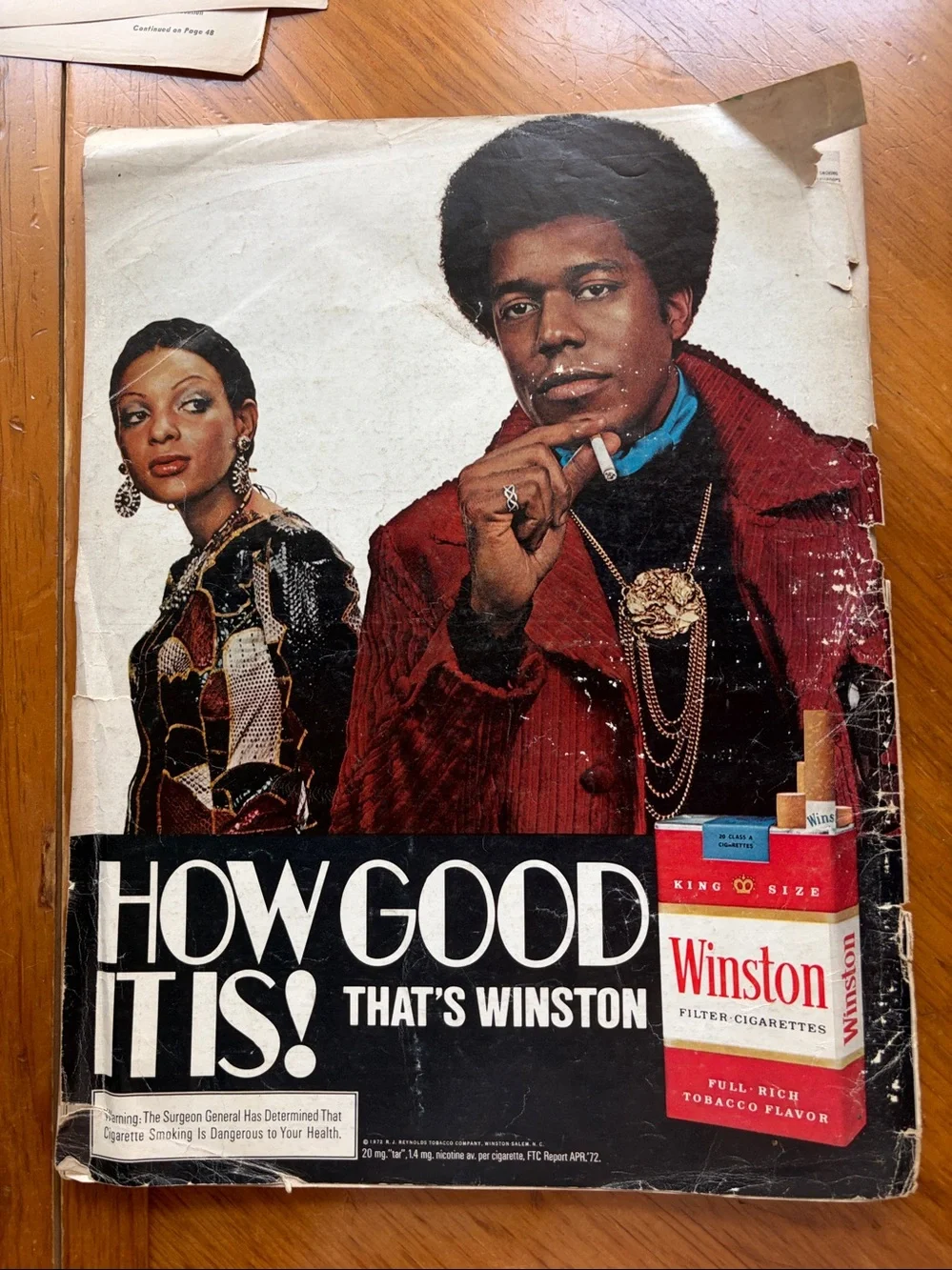 EBONY Magazine August 1972 — Special Issue: The Black Male Vintage Magazine
